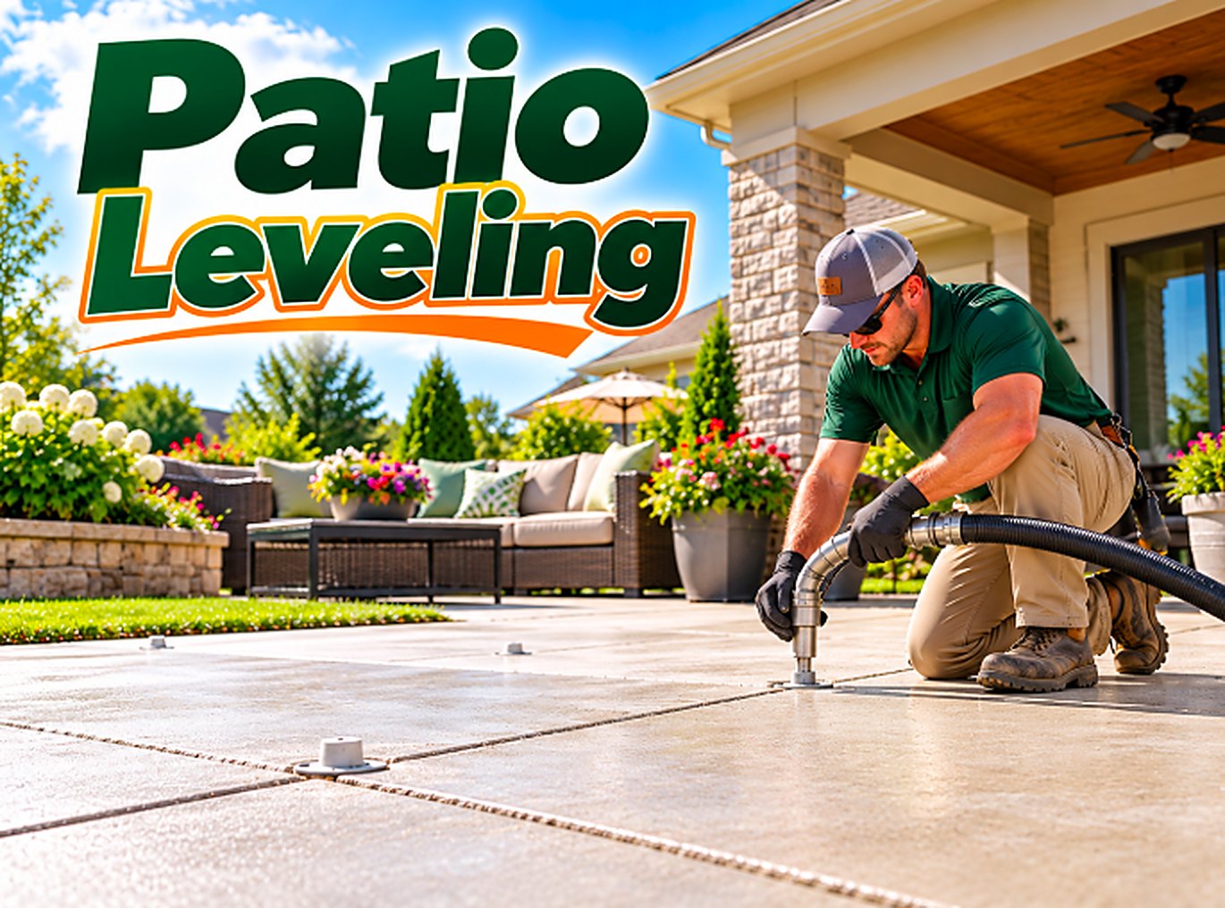 Patio Leveling in Pomona, CA by Pomona Concrete Leveling