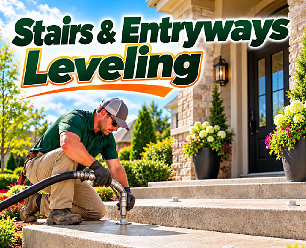 Stairs & Entryways Leveling in Pomona, CA by Pomona Concrete Leveling